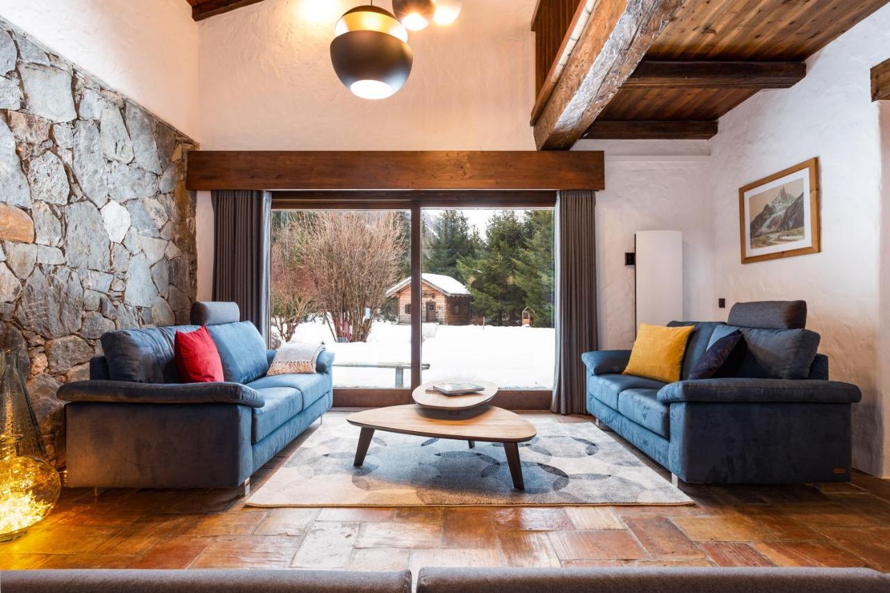 Chalet Les Praz - 280Sqm - Sauna Cinema Fitness - 5 Bedrooms In Heart Of Les Praz - By Cozee Rentals Шамони Экстерьер фото