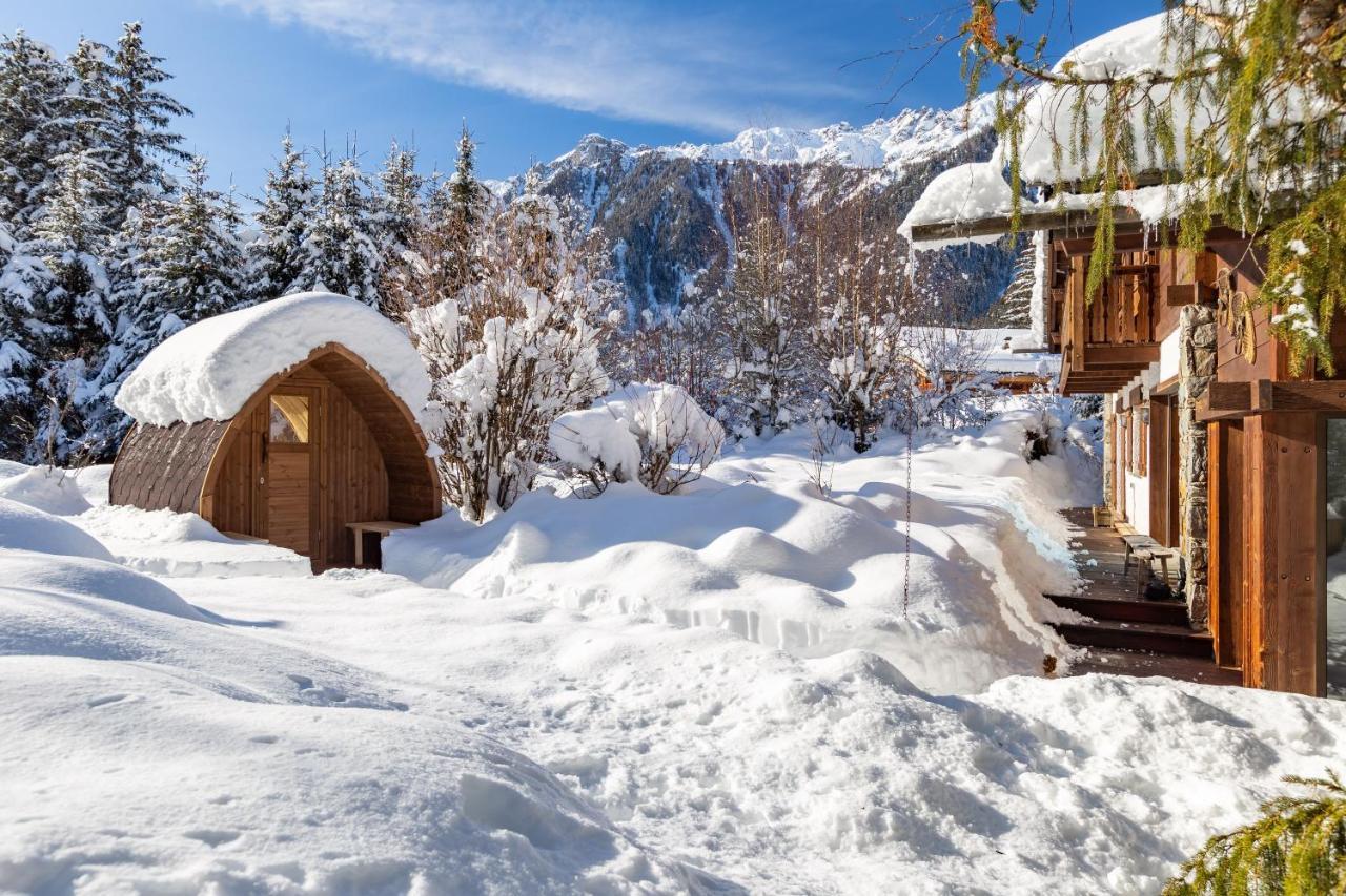 Chalet Les Praz - 280Sqm - Sauna Cinema Fitness - 5 Bedrooms In Heart Of Les Praz - By Cozee Rentals Шамони Экстерьер фото