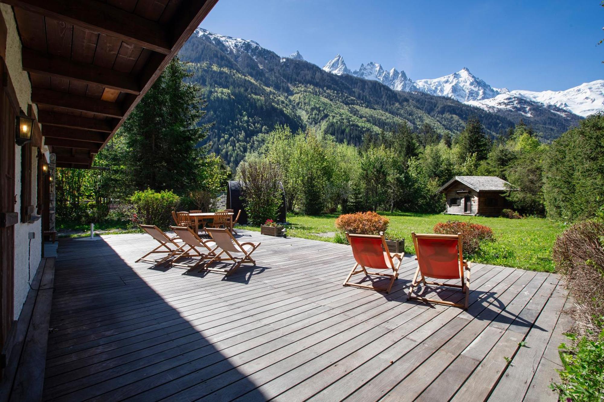 Chalet Les Praz - 280Sqm - Sauna Cinema Fitness - 5 Bedrooms In Heart Of Les Praz - By Cozee Rentals Шамони Экстерьер фото