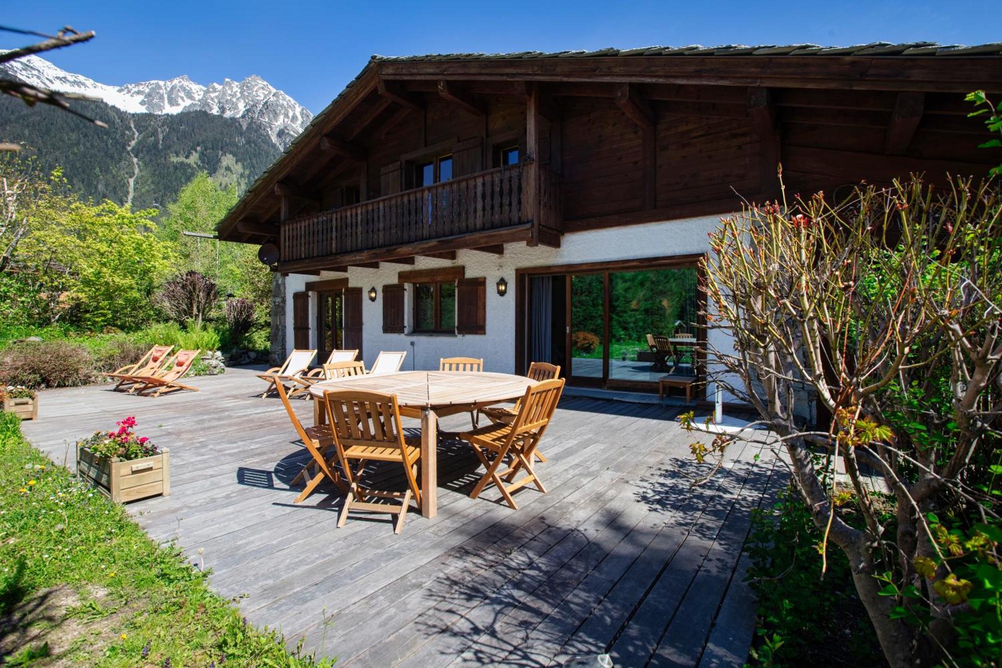 Chalet Les Praz - 280Sqm - Sauna Cinema Fitness - 5 Bedrooms In Heart Of Les Praz - By Cozee Rentals Шамони Экстерьер фото